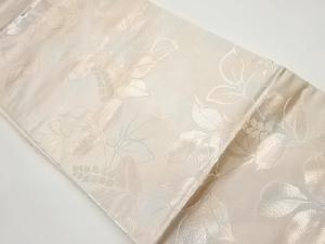 桐模様織出し名古屋帯